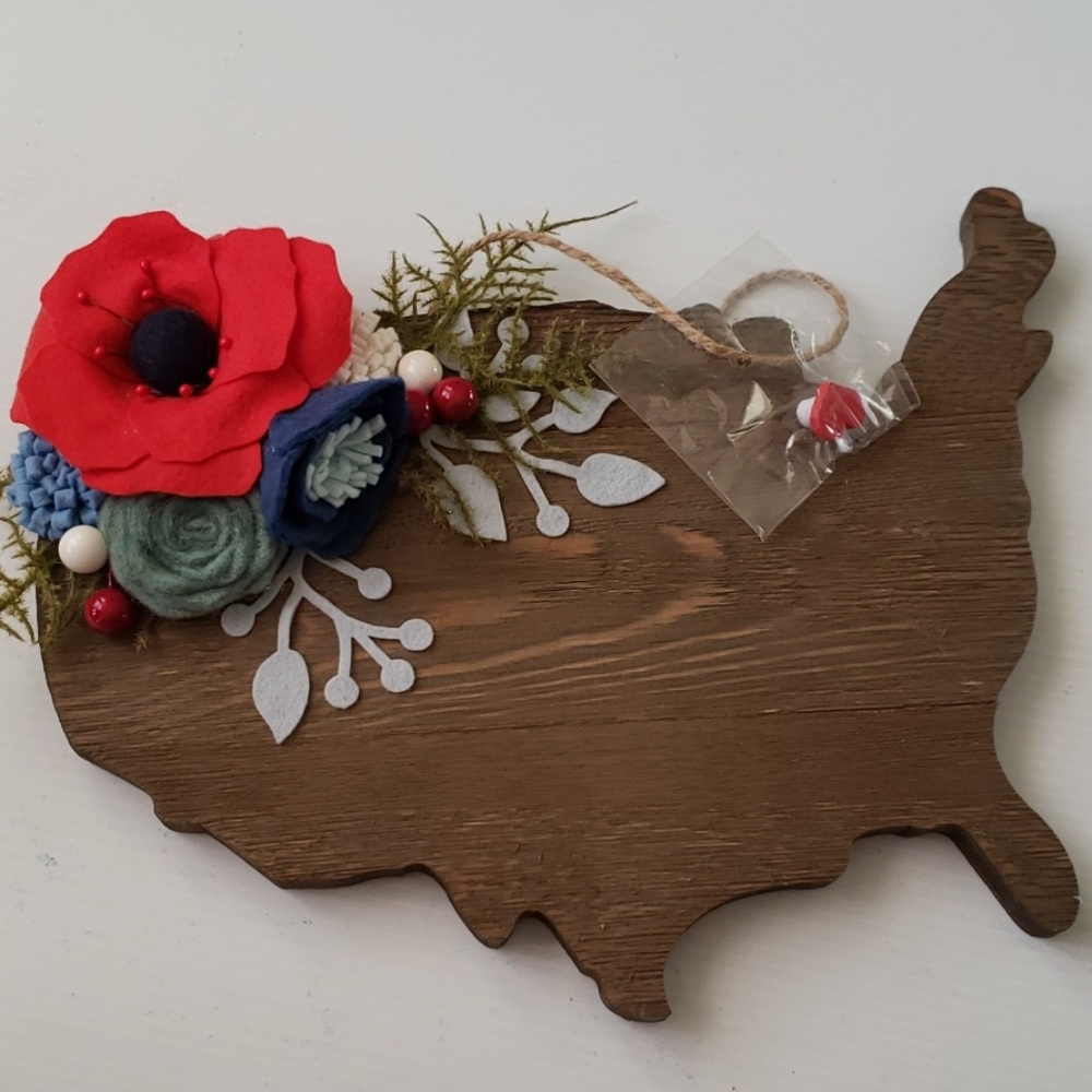 USA map with heat your state option
